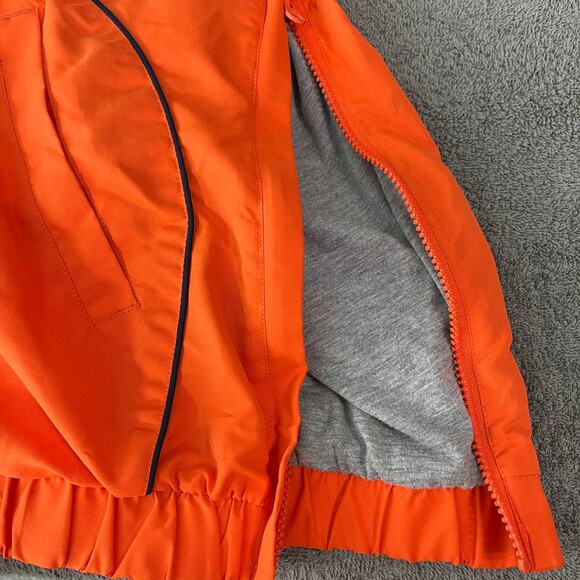 Auburn Tigers Jacket Men Large Orange Blue Pullover Side Zip Fleece Lined Sports - Picture 8 of 12